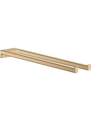 Hansgrohe -Havlu Tutacağı Çift Saplı 7,62 cm Fırçalanmış Bronz, 41770140