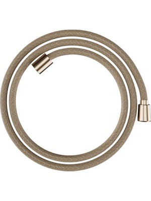 Hansgrohe 28260140 Designflex Tekstil Fırçalanmış Bronz El Duşu Hortumu, 160 cm