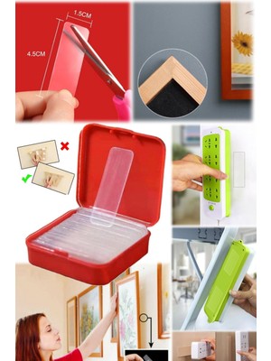 Munico Tablo Çift Albüm Bant Ayna Güçlü Taraflı Çerçeve Adet 60 Montaj Yapıştırıcı Pano S  Için Ideal Seçim