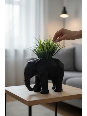 Pazarois Fil Figürlü Tasarım Vazo