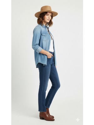 Reva Kovboy Fötr Şapka Ayarlanabilir Ipli – Klasik Şık Tasarım