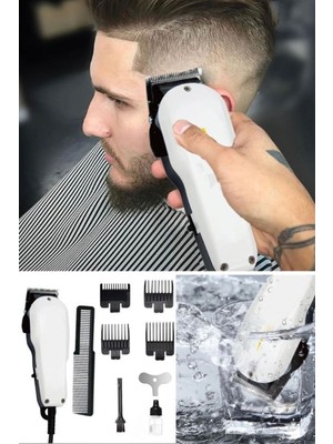 Munico Düzenleyici Elektrikli Tıraş Profesyonel Kuaför Saç Elektrikli Kalite Kesme Tıraş Makinesi Saç Sakal