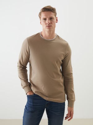 Lc Waikiki Yeni Sezon Bisiklet Yaka Uzun Kollu Erkek Sweatshirt