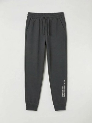 LC Waikiki Erkek Çocuk Yazı Baskılı Jogger Eşofman Altı  (S6)