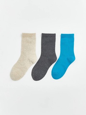 LC Waikiki Erkek Çocuk Soket Çorap 3 Lü  (S6)