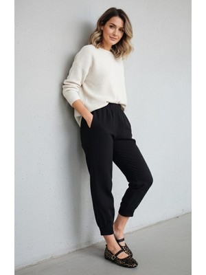 Klay Shoes Kadın Pullu Şık Tokaĺı Rahat Babet