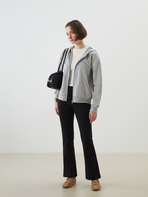 Lc Waikiki Yeni Sezon Beli Lastikli Ispanyol Paça Kadın Tayt Pantolon