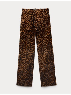 Marks & Spencer Leopar Desenli Pantolon
