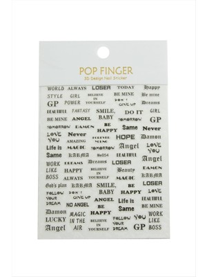 Ieg™ Yazılı Tattoo Dövme Sticker