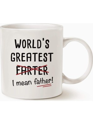 Delixa World's Greatest Farter I Mean Father Kupa Bardak Coffee Mug