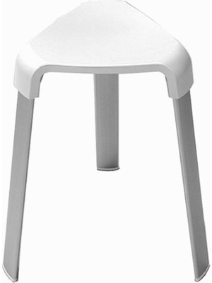 Hepta Collection Banyo Taburesi Alu. Beyaz M-KV17-01