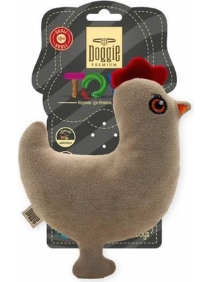 Hepta Collection Köpek Oyuncağı Peluş Tavuk 15 cm