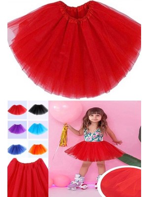 Munico Kız Bebek Kıyafetleri Tutu Etek Çocuk Prenses Kız Etek Balo Elbise Tütü Etek Bale Eteği Esnek Şık