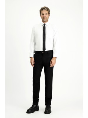 Kiğılı Regular Fit Standart Kesim Likralı Kanvas / Chino Pantolon