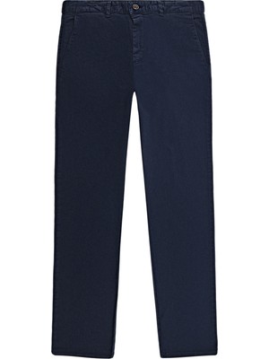 Abdullah Kiğılı 4 Drop Relaxed Fit Rahat Kesim Likralı Kanvas / Chino Pantolon