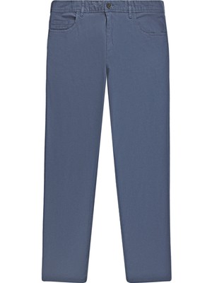 Abdullah Kiğılı Regular Fit Standart Kesim Likralı Kanvas / Chino Pantolon