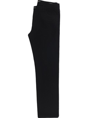 Abdullah Kiğılı Relaxed Fit Rahat Kesim Desenli Likralı Kanvas / Chino Pantolon