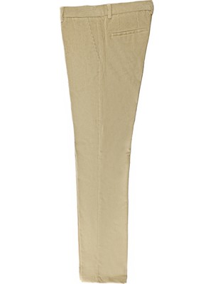 Abdullah Kiğılı 6 Drop Regular Fit Standart Kesim Likralı Kadife Pantolon