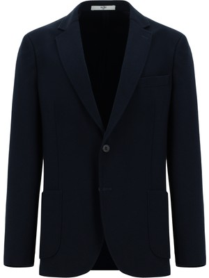 Kiğılı 7 Drop Slim Fit Dar Kesim Desenli Pamuklu Ceket