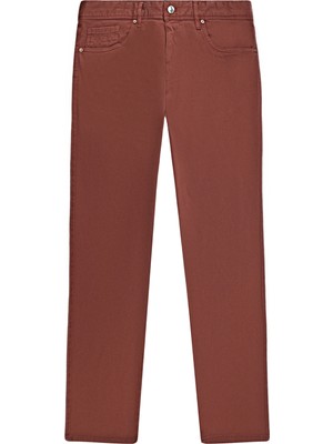 Abdullah Kiğılı Slim Fit Dar Kesim Likralı Kanvas / Chino Pantolon