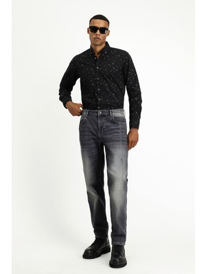 Kiğılı Regular Fit Standart Kesim Likralı Denim Pantolon