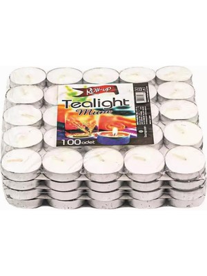Delixa Tealight Mum 100 Adet