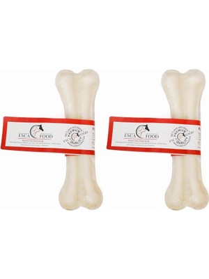 Hepta Collection Esca Food Beyaz Pres Kemik 12,5 Santimetre 1’li 50 Gram Köpek Ödül Maması 2li Paket