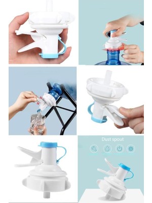 Munico Damacana Şişe Üst Vana Plastik Su Musluk Dispanseri Kovası Pratik Damanaca Başlığı Pro