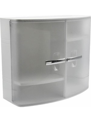 Delixa Banyo Ecza Dolabı Şeffaf Naturel M-08416