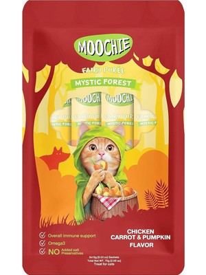 Delixa Moochie Sıvı Kedi Öd.tavuk-Havuç-Balkabağı 5X15 gr