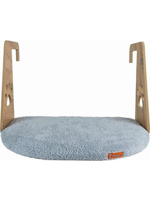 Delixa Pugalo Kalorifer Petek Radyatör Yatağı Kedi Geniş Kalorifer Yatağı Gri