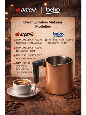 Arçelik Kahve Makinesi Cezve Bakır Boyalı Tkm 9961 B Tkm 9961 S 3584020200