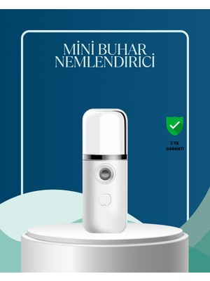 Mestore Akıllı Pro Teknolojili Şarjlı Nemlendirici – Portatif Cilt ve Hava Nemlendirici Cihaz