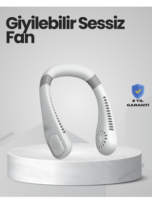 Mestore Çocuk ve Yetişkinler Için Güvenli Şarjlı Boyun Fanı