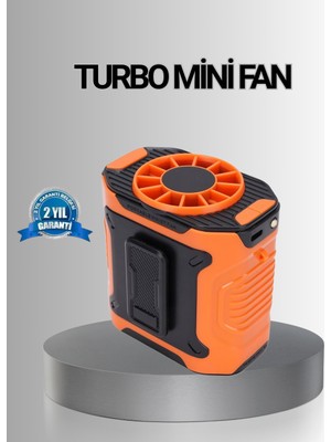 Mestore Turbo Mini Taşınabilir Fan – 100 Kademeli Dijital Hız Kontrolü ve Type-C Şarj