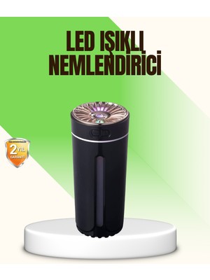 Mestore LED Işıklı Aromaterapi Hava Nemlendirici Ultrasonik Sessiz Nem Ayarı