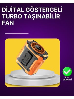 Mestore 100 Kademeli Hız Ayarlı Taşınabilir Bel ve Boyun Fanı