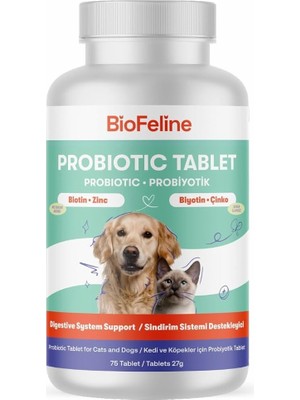 Delixa Tablet Probiyotik Kedi ve Köpek 25 Tablet