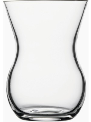 Delixa Beykoz 6 Parça Cam Çay Bardağı, Şeffaf, 145 cc