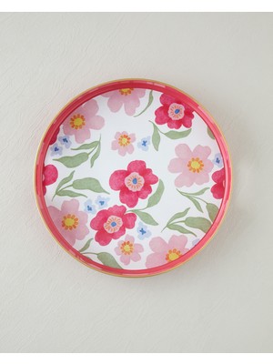 English Home Bright Bloom Tepsi 33 cm Renkli