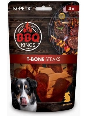 Delixa M-Pets Bbq Kıngs T-Bone Steaks Chıcken Ödül 105GR