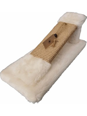 Delixa Botar Premium Tırmalama Rampası - Krem