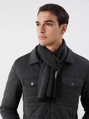 Lc Waikiki Yeni Sezon Desenli Erkek Atkı