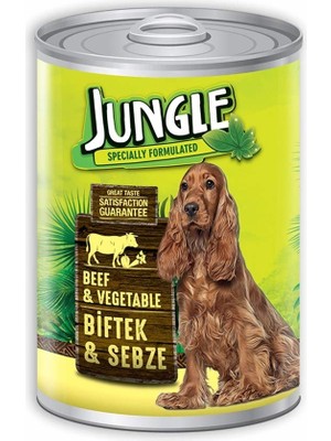 Delixa Biftekli-Sebzeli Köpek Konservesi, 415 G