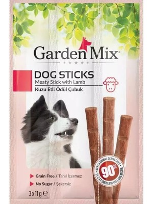 Delixa Gardenmix Kuzu Etli Köpek Stick Ödül 3lü, 580-202