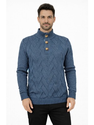 Modaplaza Erkek Düğmeli Triko 237