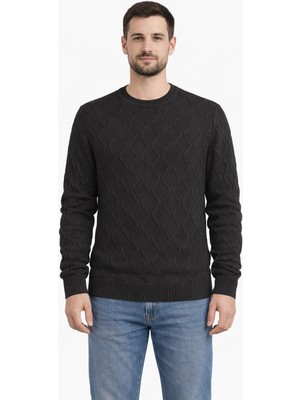 Modaplaza Erkek Baklava Desen Kazak 407