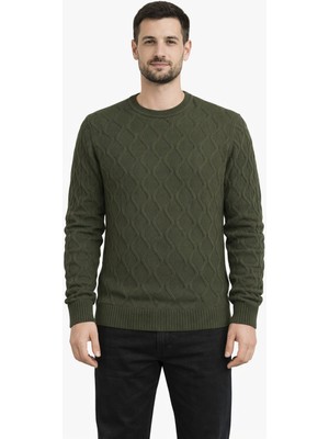 Modaplaza Erkek Baklava Desen Kazak 407