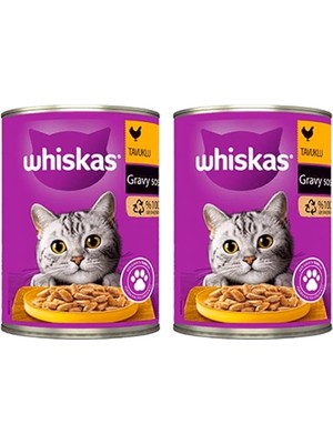 Delixa Sos Içinde Tavuklu Yetişkin Kedi Konservesi 400GR 2li Paket