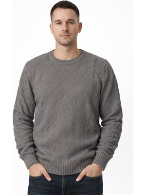 Modaplaza Erkek Baklava Desen Kazak 407